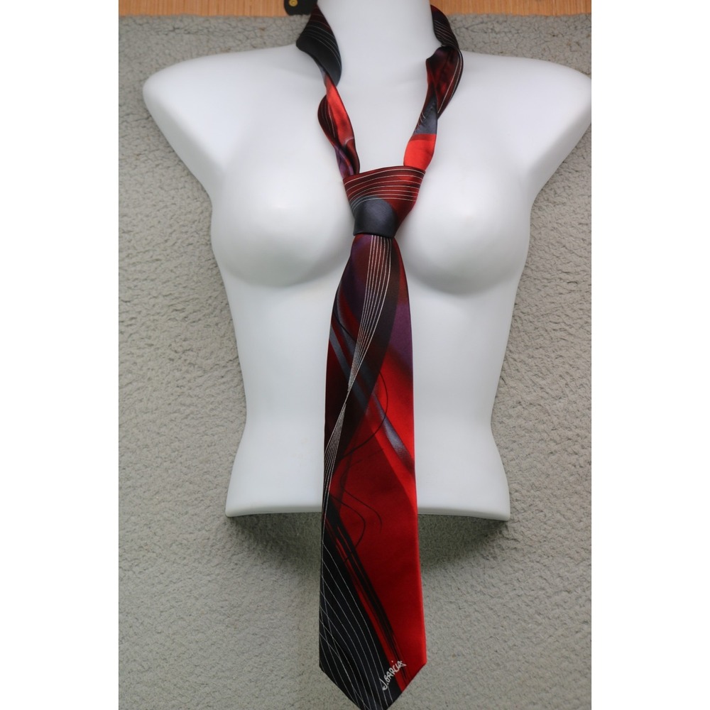 J. Garcia Men's 100% Silk Tie-Liquid Torso-Collector's Edition-Nice